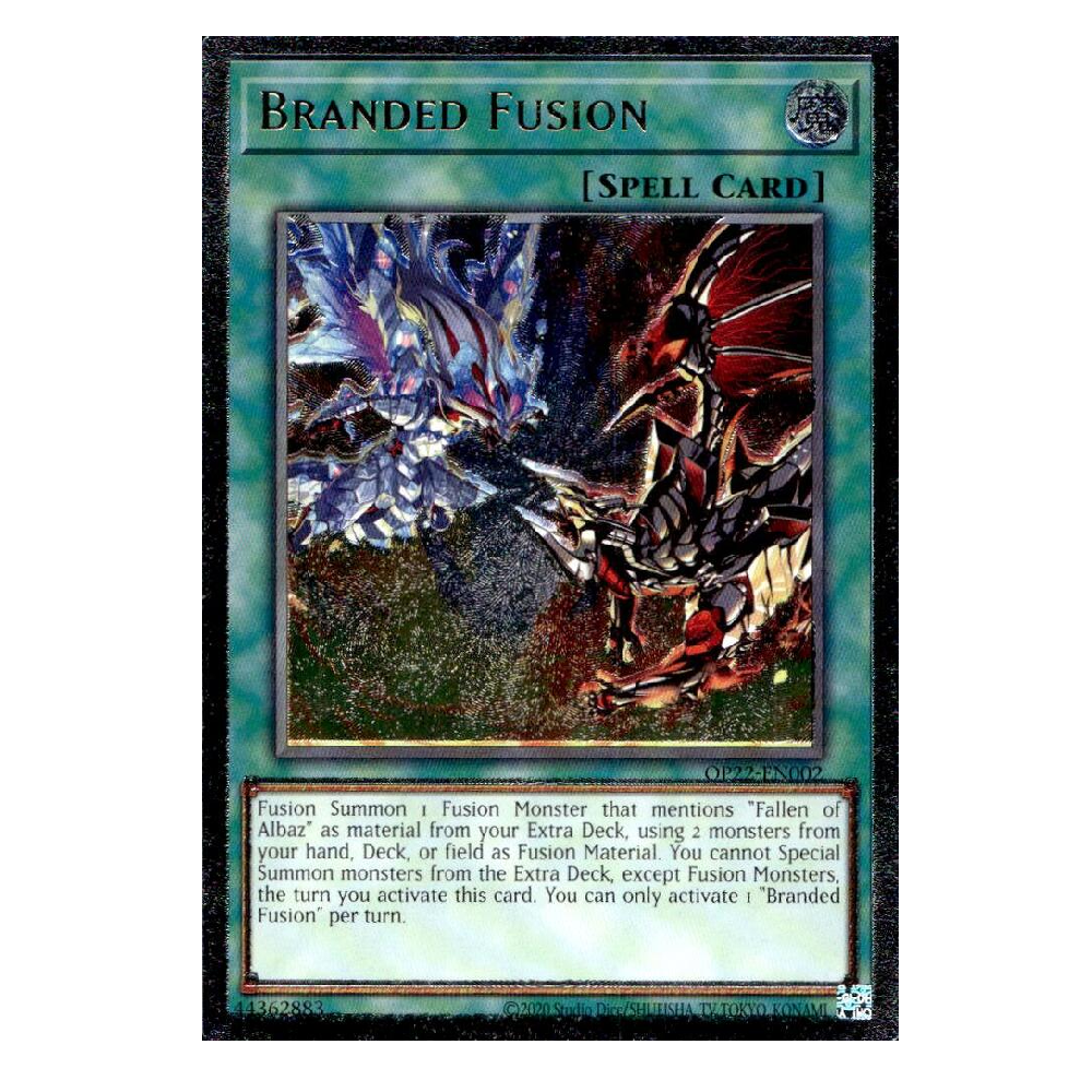 Branded Fusion - OP22-EN002 - Ultimate Rare - Unlimited Edition