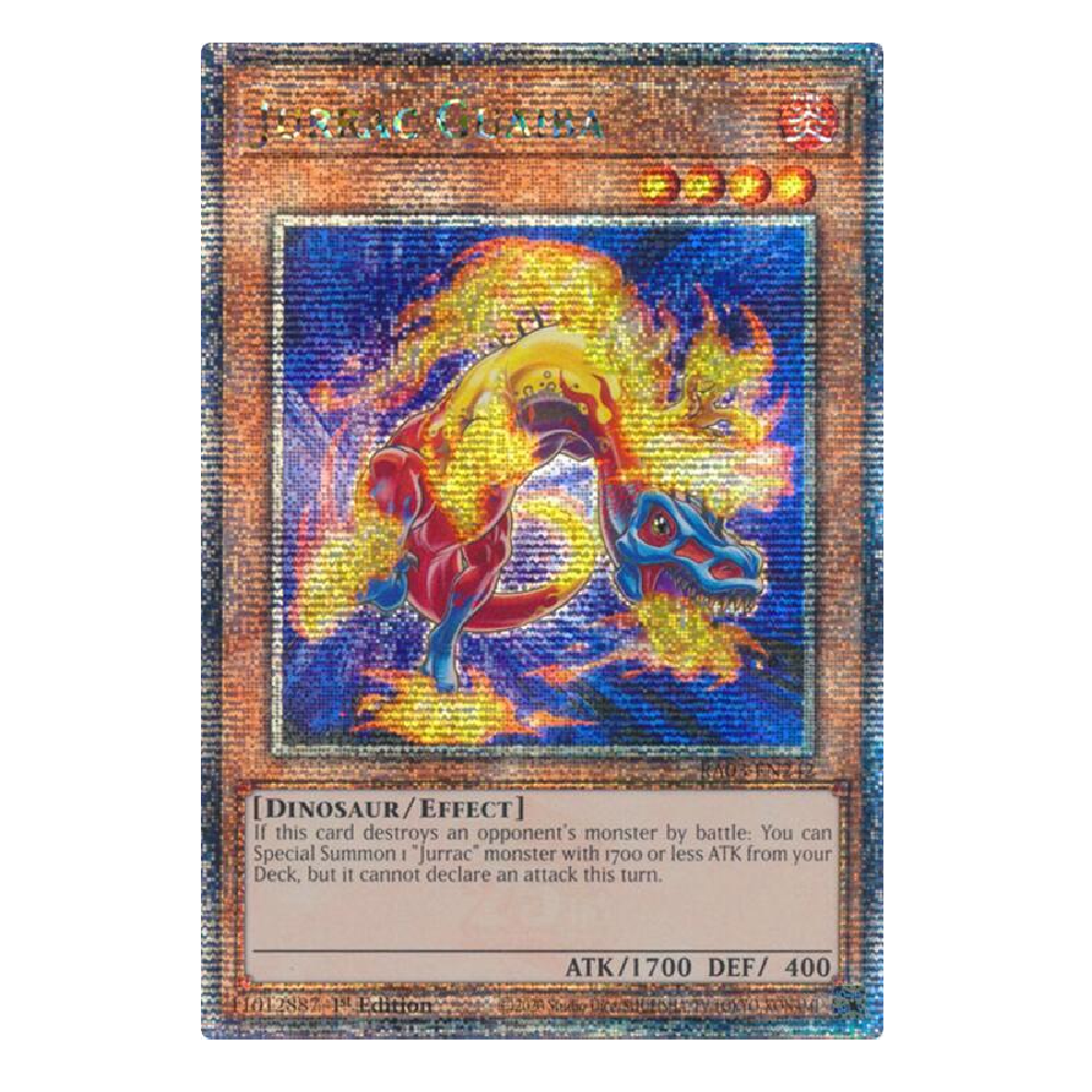 Jurrac Guaiba - RA03-EN242 - Quarter Century Secret Rare - 1st Edition
