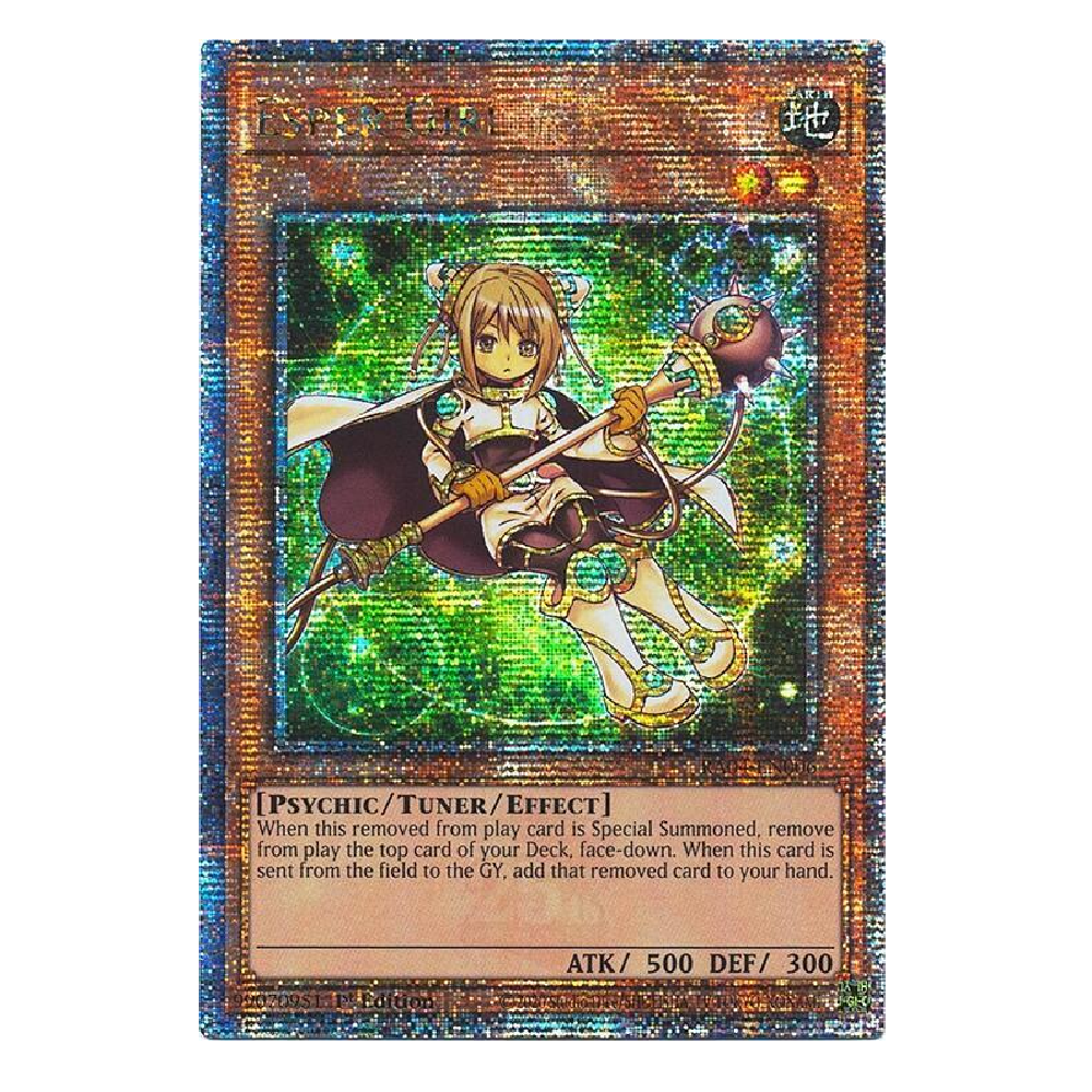 Esper Girl - RA04-EN006 - Quarter Century Secret Rare - 1st Edition