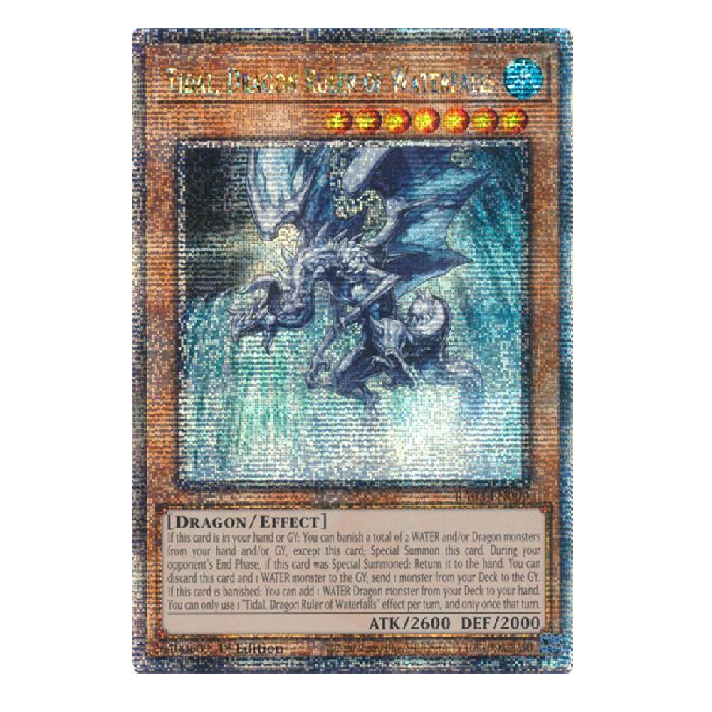 Tidal, Dragon Ruler of Waterfalls - RA03-EN009 - Quarter Century Secret Rare - 1st Edition
