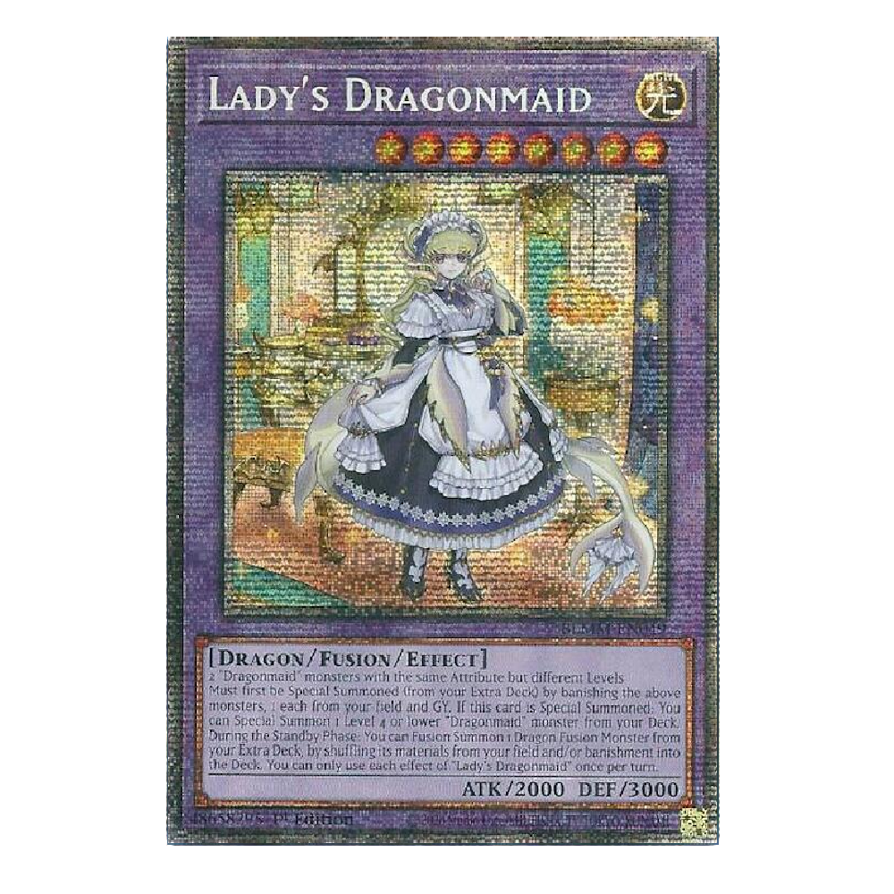 Lady's Dragonmaid - BLM-EN049 - Starlight Rare - 1st Edition