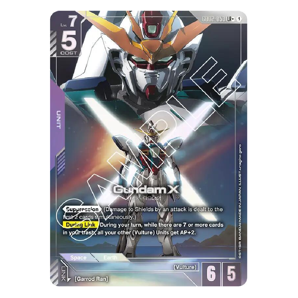Gundam X - GD02-053 - Legendary Rare+ - 1st