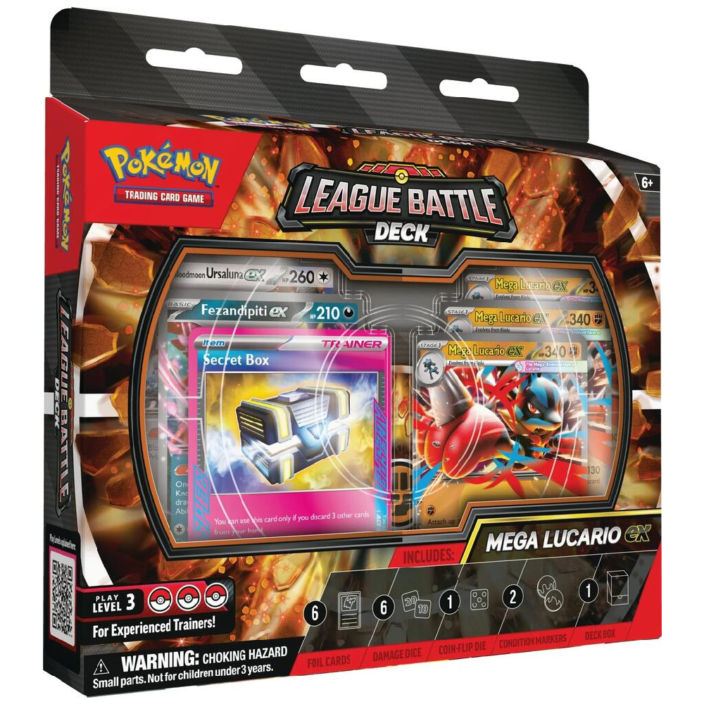 Pokemon TCG: Mega Evolution - League Battle Deck - Mega Lucario ex