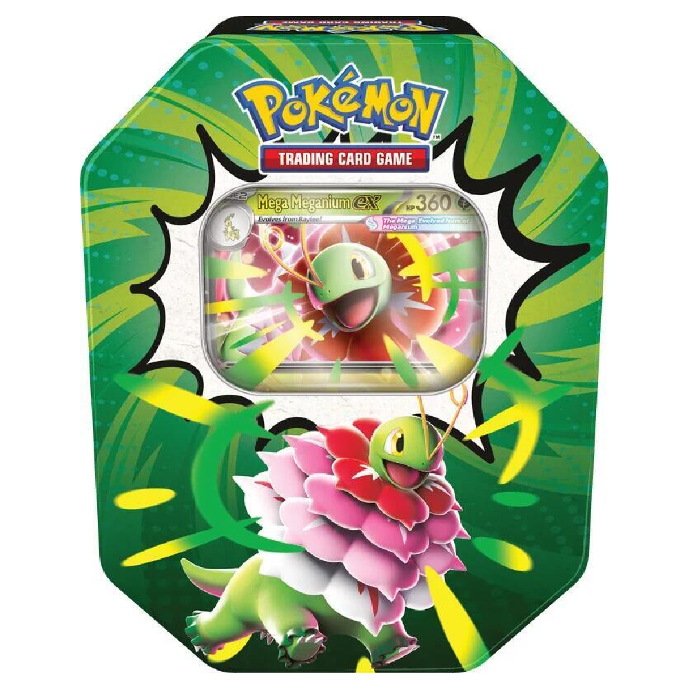 Pokemon TCG: Mega Evolution - Ascended Heroes Tin - Mega Meganium ex