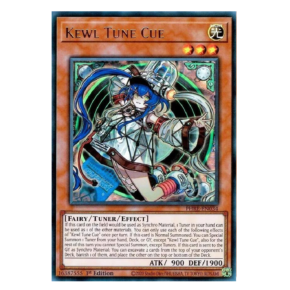 Kewl Tune Cue - PHRE-EN034 - Ultra Rare - 1st Edition