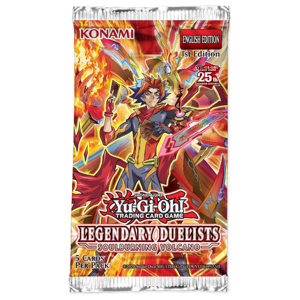 Yu-Gi-Oh! - Booster Pack - Legendary Duelists: Soulburning Volcano