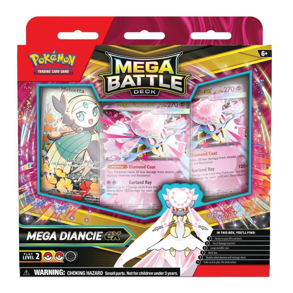 Pokemon TCG: Mega Evolution - Mega Battle Deck - Mega Diancie Ex