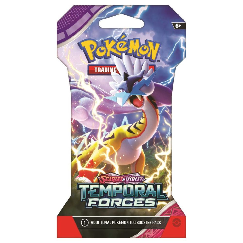 Pokemon TCG: Scarlet & Violet - Blister Pack - Temporal Forces
