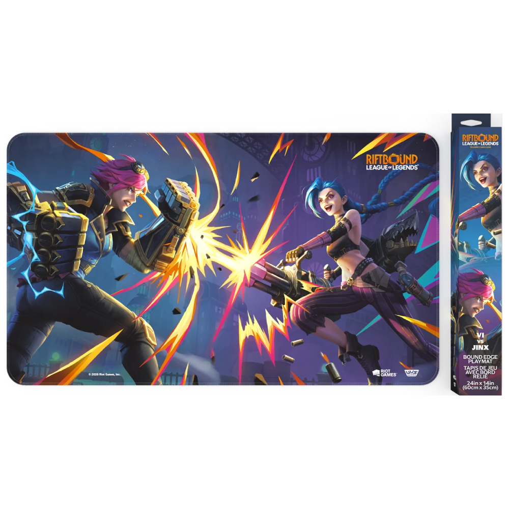 Riftbound - Playmat - Vi vs. Jinx (Vendetta)