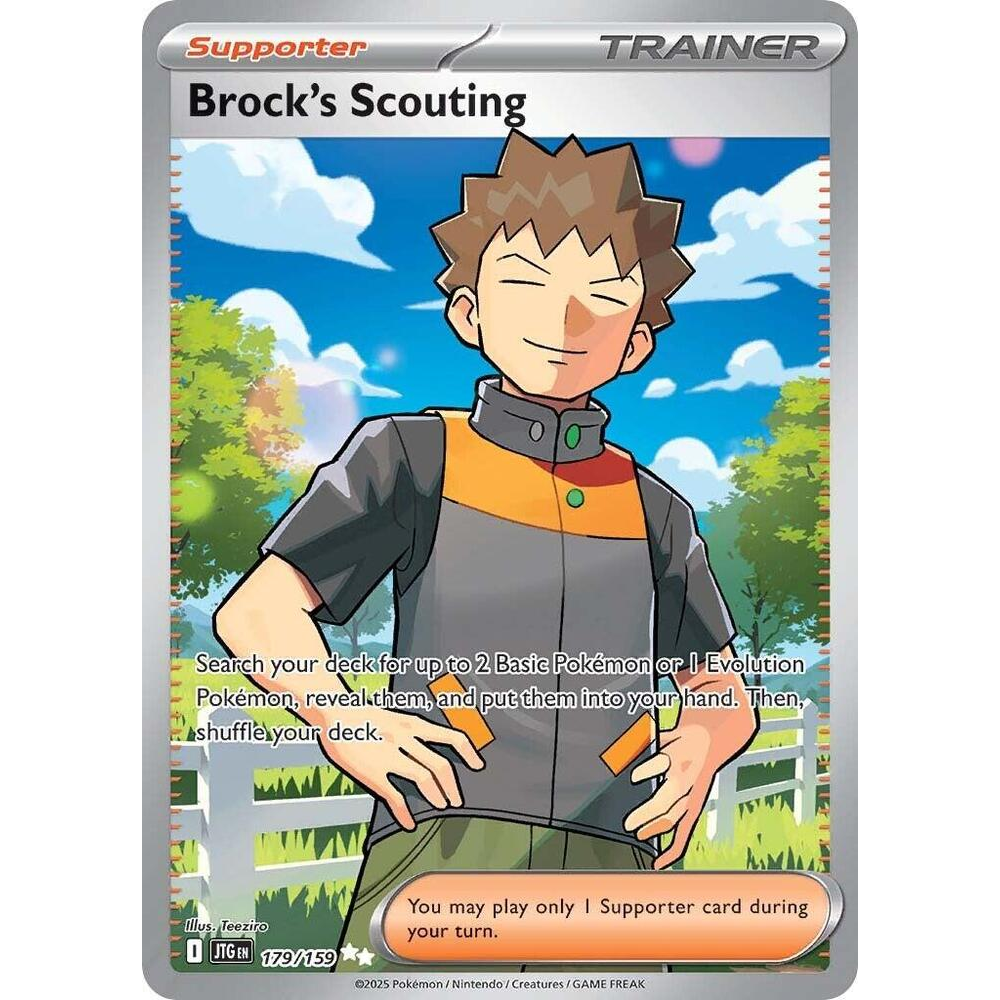 Brock's Scouting - JTG 179/159 - Ultra Rare