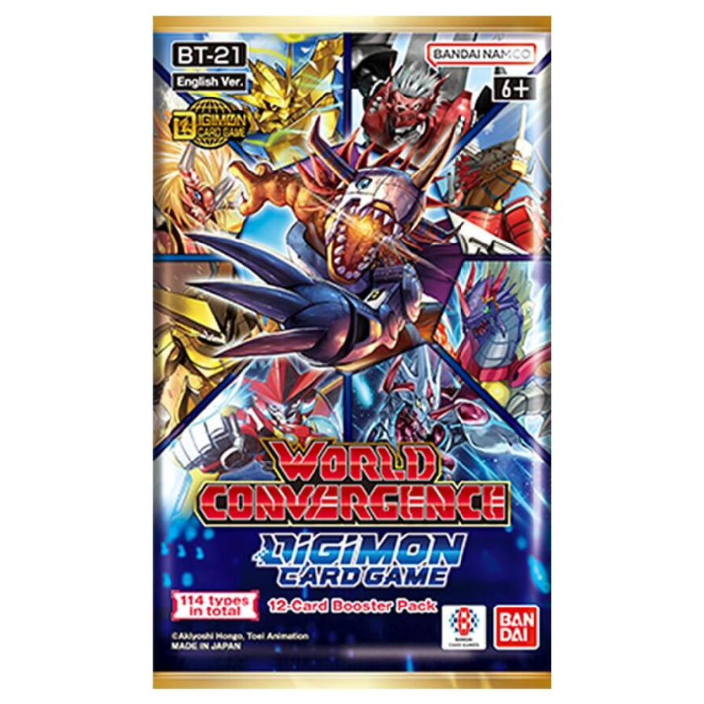Digimon - Booster Pack - BT-21: World Convergence