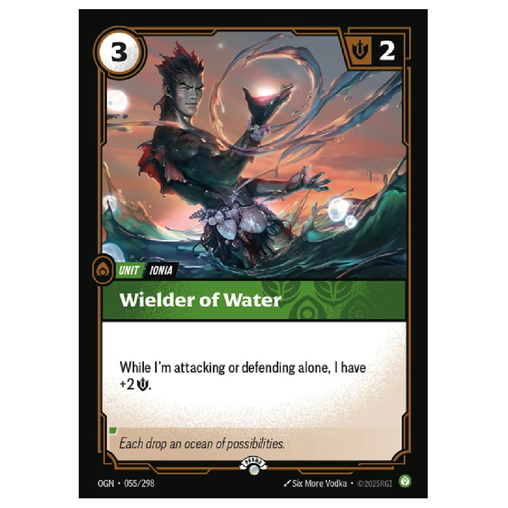 Wielder of Water - OGN 055/298 - Promo - 1st Edition