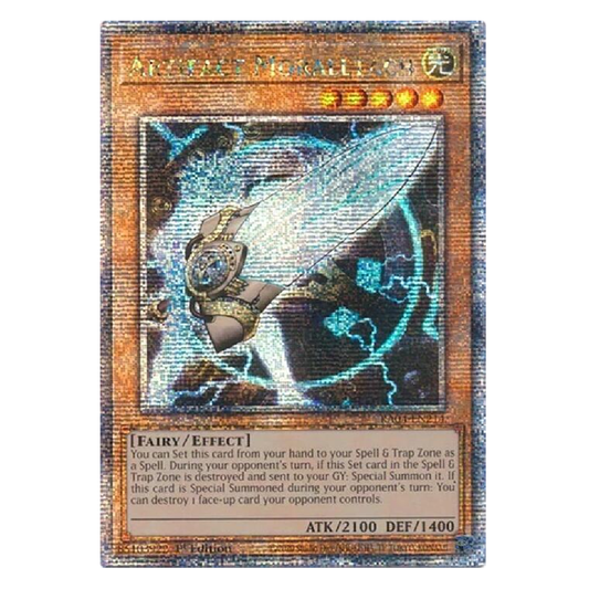 Artifact Moralltach - RA04-EN214 - Quarter Century Secret Rare - 1st Edition