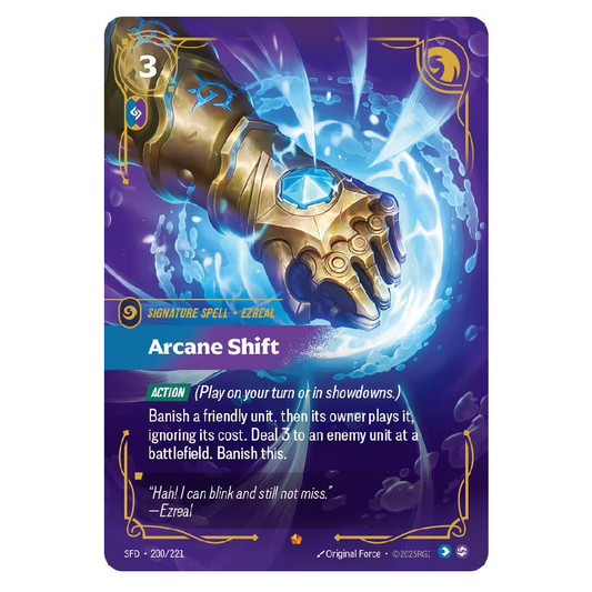 Arcane Shift - SFD 200/221 - Epic - 1st Edition
