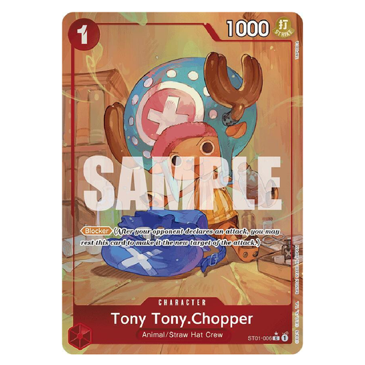 Tony Tony.Chopper (Alt Art) - ST01-006 - C - 1st Edition