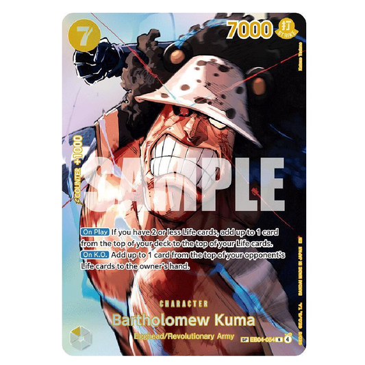 Bartholomew Kuma (SP) - EB04-054 - R - 1st Edition