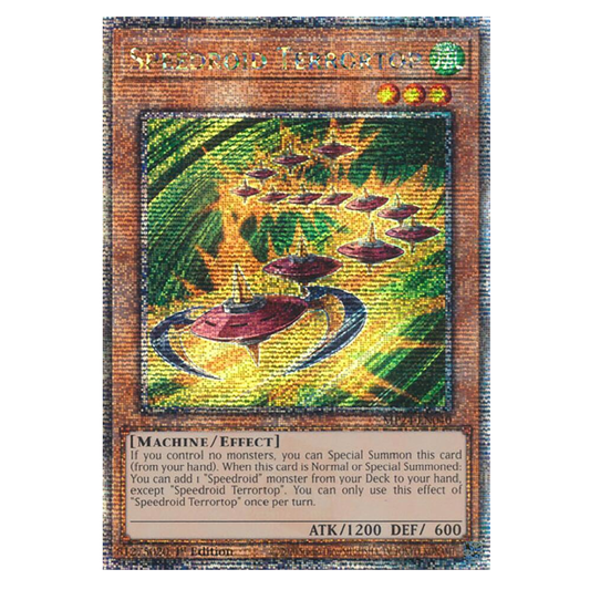 SpeedRoid Terrortop - MP24-EN040 - Quarter Century Secret Rare - 1st Edition