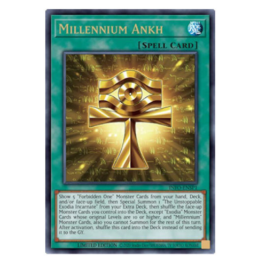 Millennium Ankh - INFO-ENSP1 - Ultra Rare - Limited Edition
