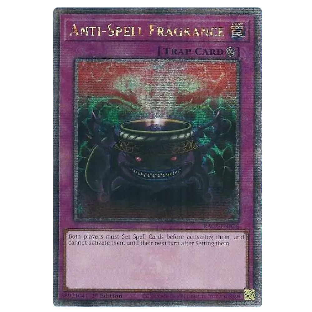 Anti-Spell Fragrance - RA02-EN076 - Quarter Century Secret Rare - 1st Edition