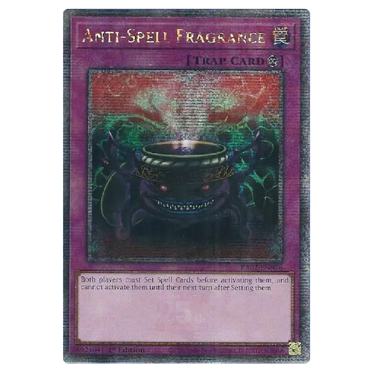 Anti-Spell Fragrance - RA02-EN076 - Quarter Century Secret Rare - 1st Edition