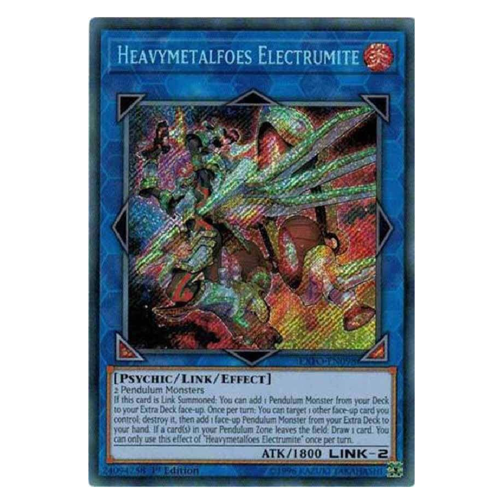Heavymetalfoes Electrumite - EXPO-EN098 - Secret Rare - 1st Edition