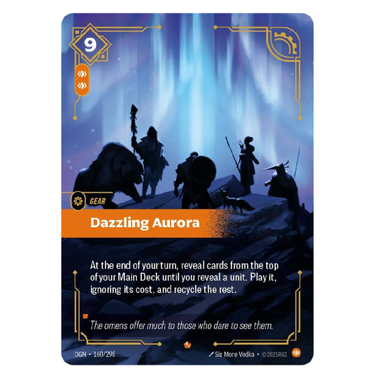 Dazzling Aurora - OGN 160/298 - Epic - 1st Edition