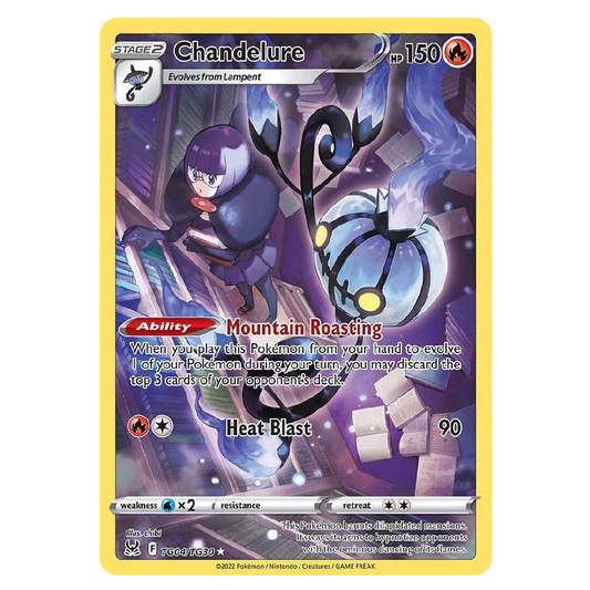 Chandelure - TG04/TG30 - Ultra Rare - 1st Edition