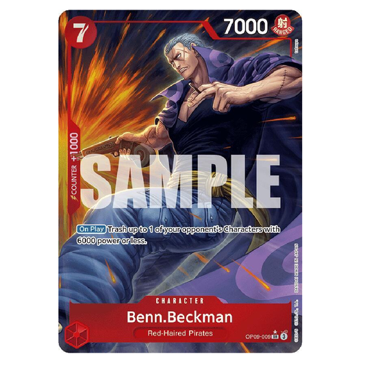 Benn.Backman (Parallel) - OP09-009 - SR - 1st Edition