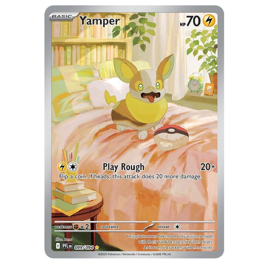 Yamper - PFL 099/084 - Illustration Rare - 1st Edition