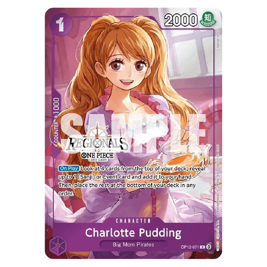 Charlotte Pudding (Regional Participation Pack 2026 Vol.1) - OP12-071 - R - 1st Edition