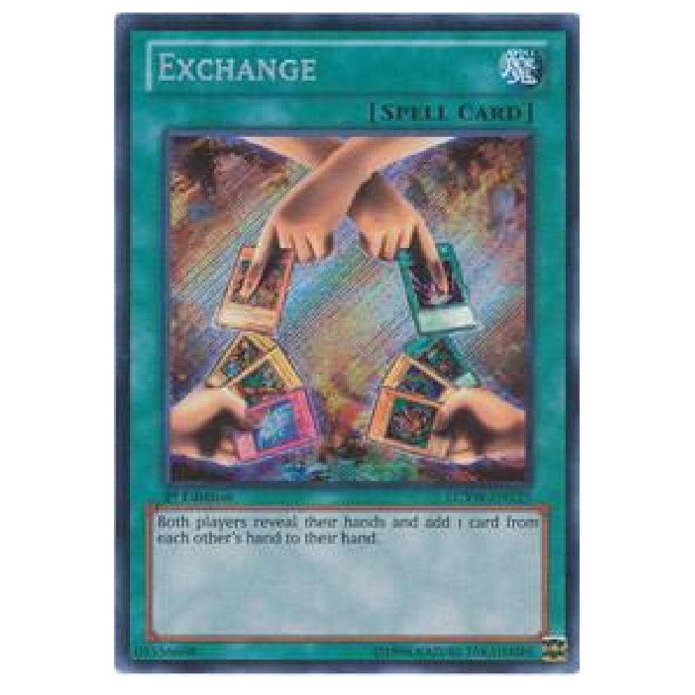 Exchange - LCYW-EN125 - Secret Rare - Unlimited Edition