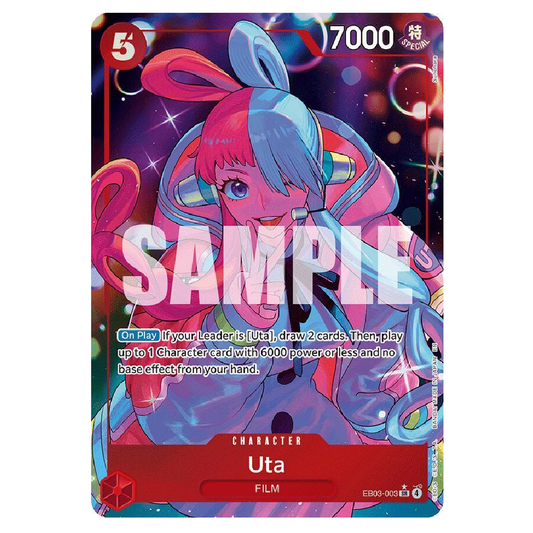 Uta (Alt Art) - EB03-003 - SR - 1st Edition