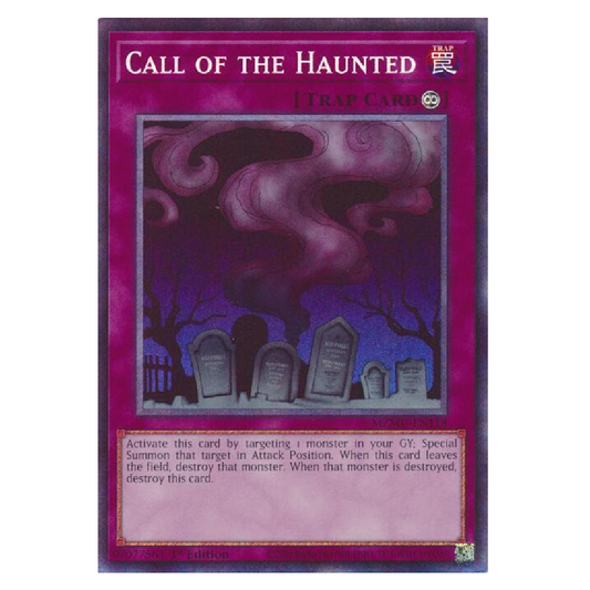 Call of the Haunted - MZMU-EN118 - Collector's Rare - 1st Edition