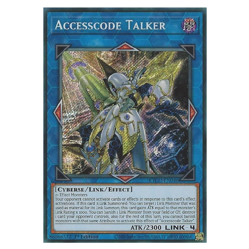 Accesscode Talker - ETCO-EN046 - Secret Rare - 1st Edition