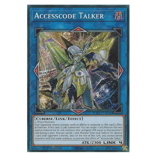 Accesscode Talker - ETCO-EN046 - Secret Rare - 1st Edition