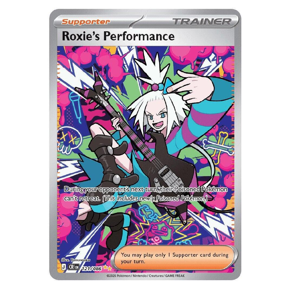 Roxie's Performance - CRI 121/086 - Special Illustration Rare - 1st Edition