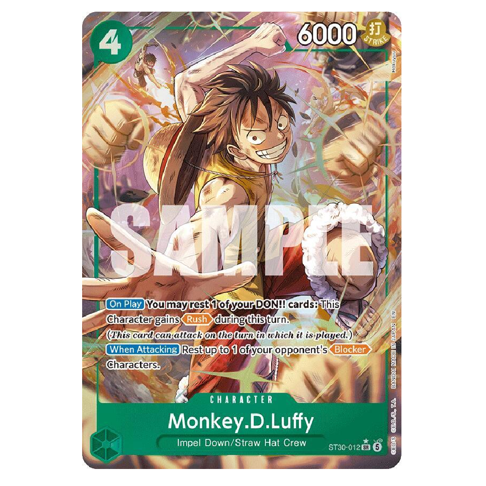 Monkey.D.Luffy (Parallel) - ST30-012 - SR - 1st Edition