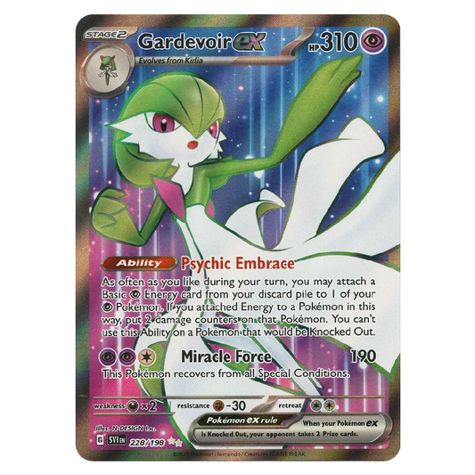 Gardevoir ex - SVI 228/198 - Ultra Rare - 1st Edition