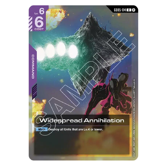 Widespread Annihilation - GD05-114 - R - 1st Edition