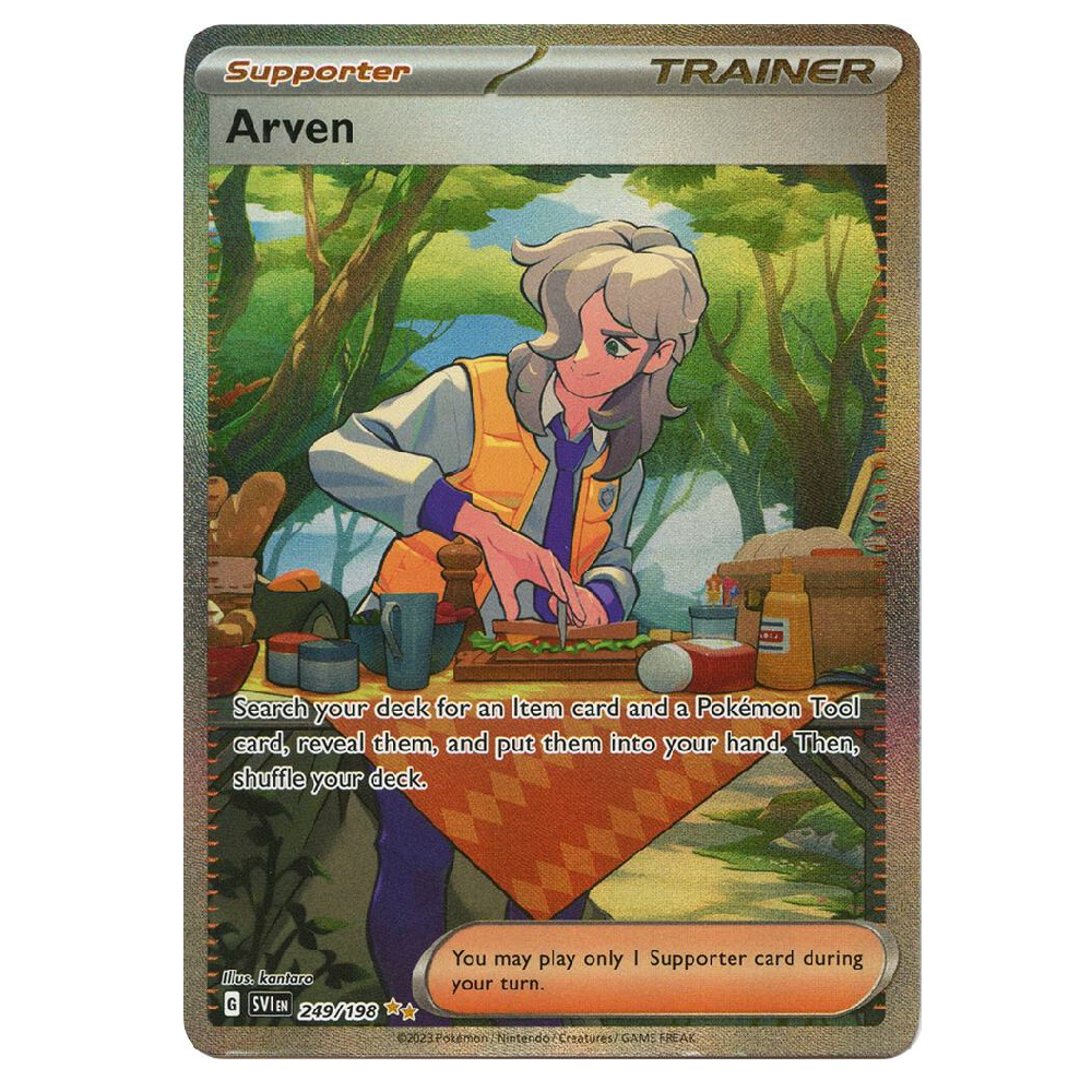 Arven - SVI 249/198 - Special Illustration Rare - 1st Edition