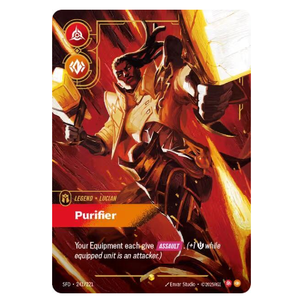 Purifier (Overnumbered) - SFD 241/221 - Showcase - 1st Edition
