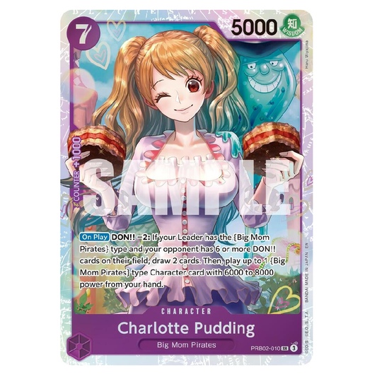 Charlotte Pudding - PRB02-010 - SR - 1st Edition