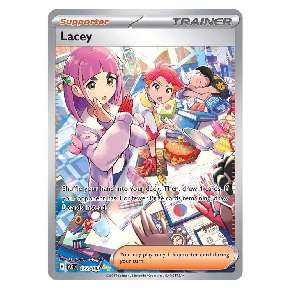 Lacey - SCR 172/142 - Special Illustration Rare - 1st Edition