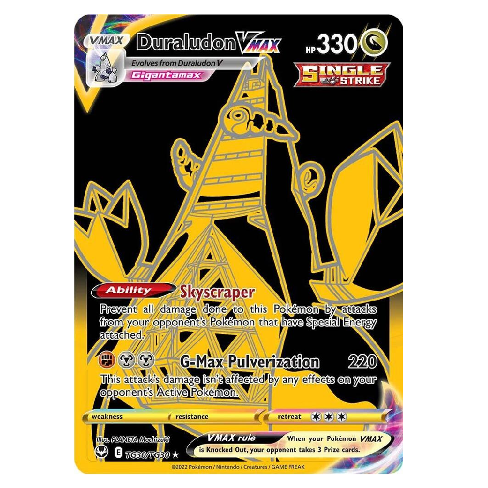 Duraludon Vmax - TG30/TG30 - Secret Rare - 1st Edition