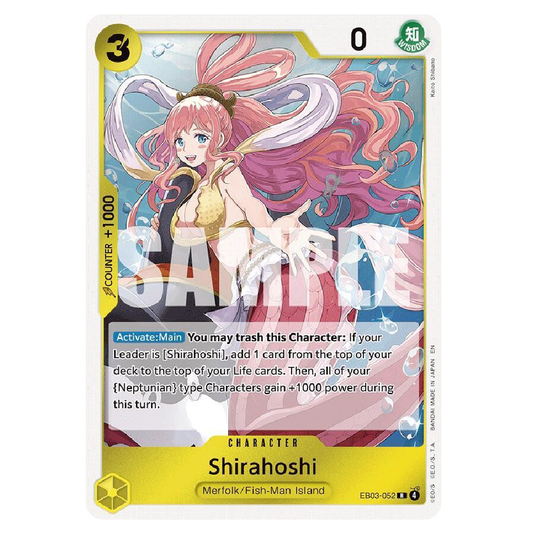 Shirahoshi - EB03-052 - R - 1st Edition