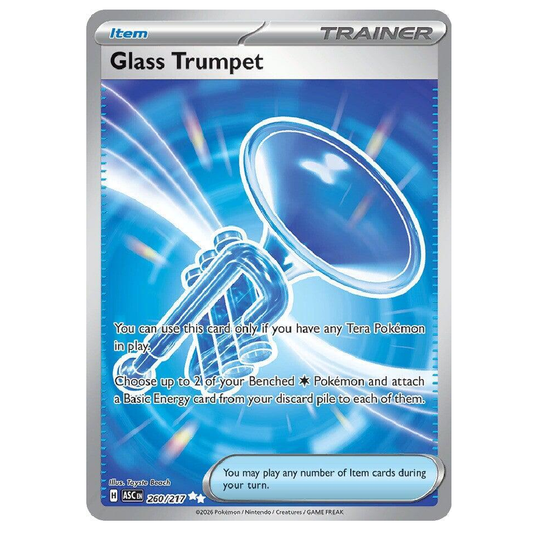 Glass Trumpet - ASC 260/217 - Ultra Rare - 1st Edition