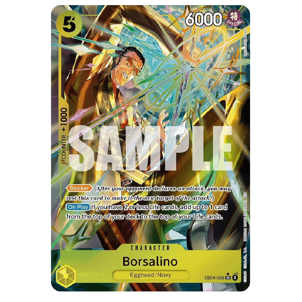 Borsalino (Alt Art) - EB04-058 - SR - 1st Edition