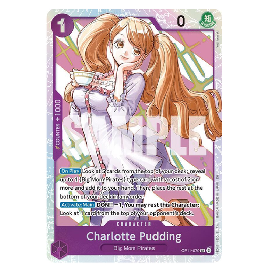 Charlotte Pudding - OP11-070 - SR - 1st Edition