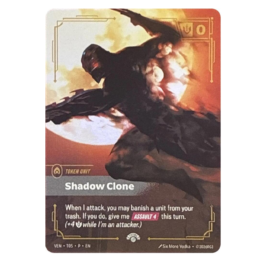 Shadow Clone / Tentacle (Full Art) - VEN T05 / Ven T06 - Promo - 1st Edition