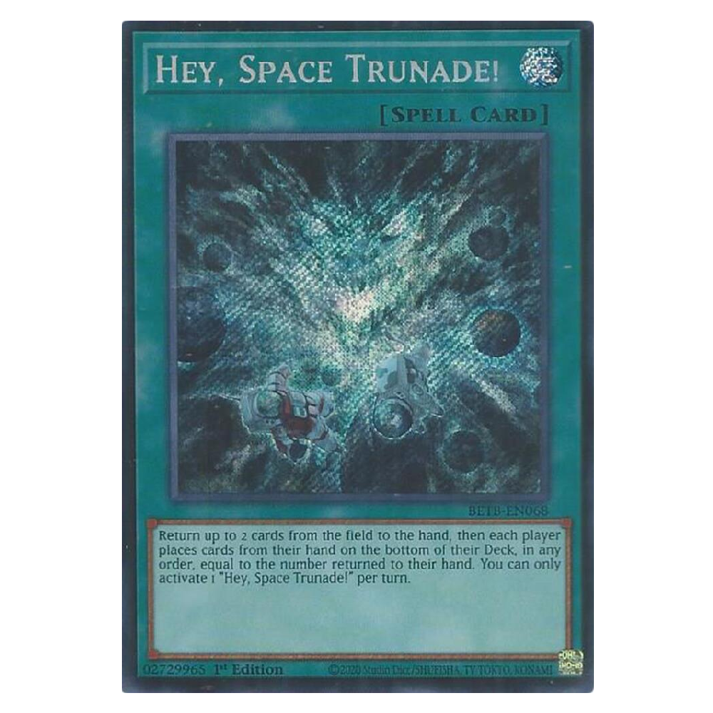 Hey, Space Trunade! - BETB-EN068 - Secret Rare - 1st Edition